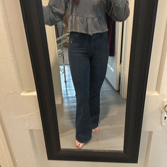 Anthropologie Pilcro Mid-Rise Flare Jean size 24 petite - Picture 8 of 10